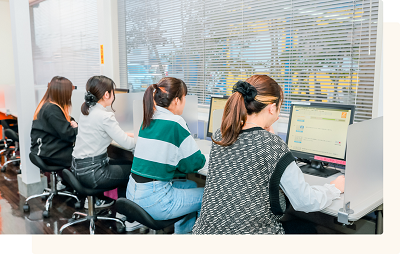 阿北自動車教習所の学習風景