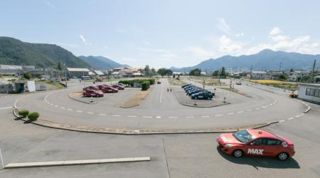 千曲自動車学校の場内