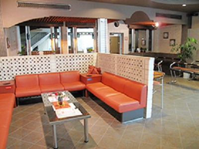 広沢自動車学校のロビー