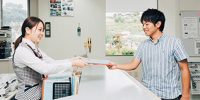 ヒューマンスクール早岐のフロント