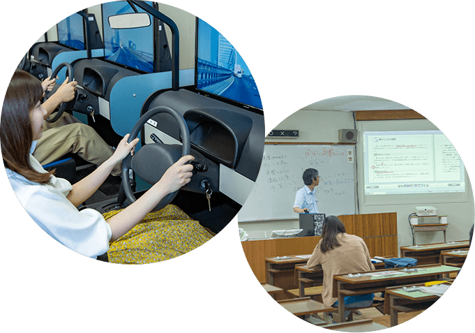 伊東自動車学校の授業風景