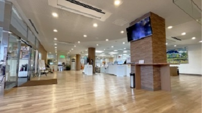 南福岡自動車学校のロビー
