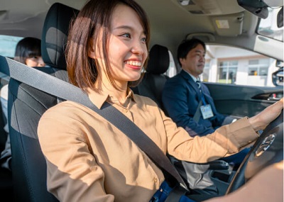 三豊自動車学校の教習の様子	