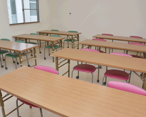 西脇自動車教習所の教室
