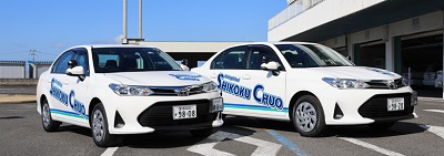 四国中央自動車学校の教習車
         class=