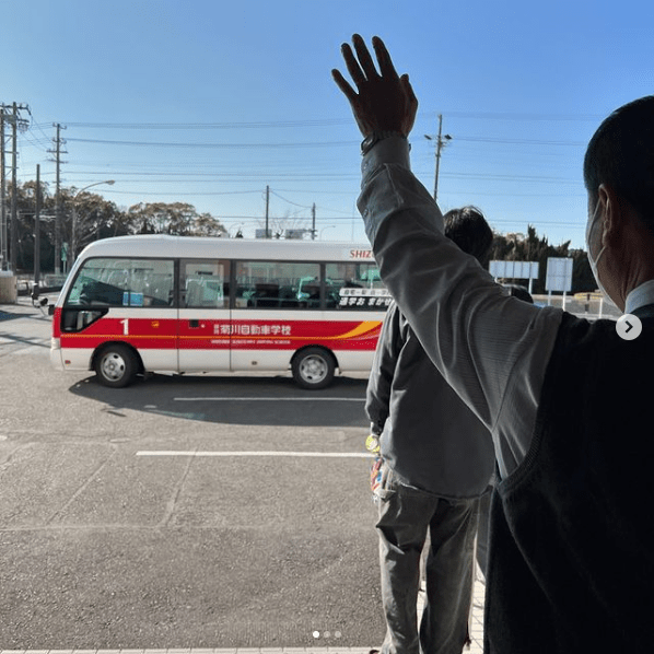 静岡菊川自動車学校の送迎