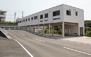 種子島自動車学校の宿舎外観